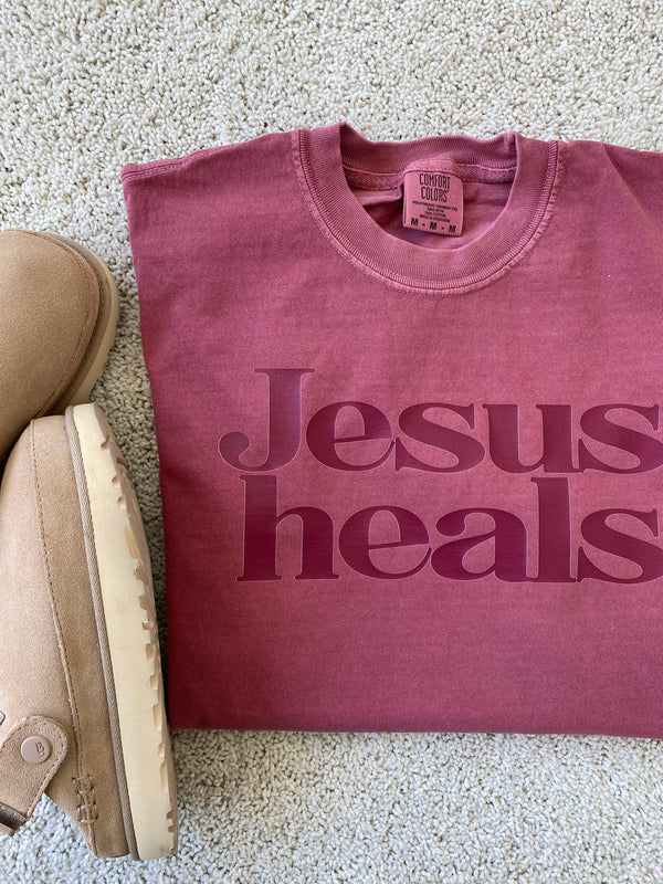 Jesus Heals Comfort Colors tshirt