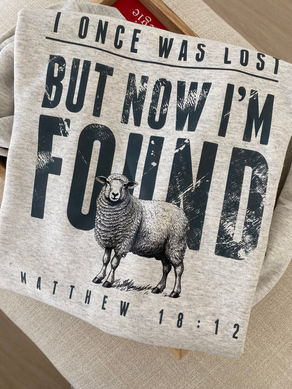 FOUND SWEATSHIRT - CHRISTIAN SWEATSHIRT