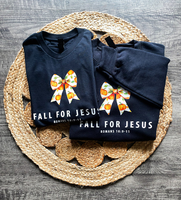 Fall For Jesus in Black