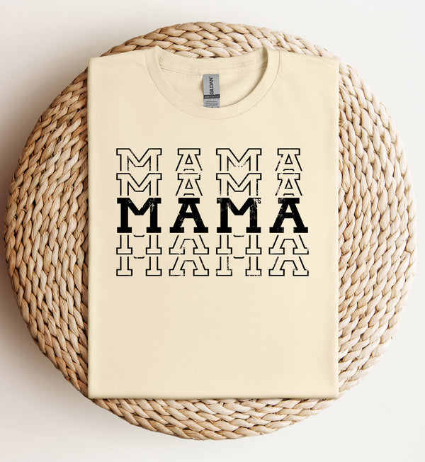 MAMA VINTAGE STACKED TSHIRT