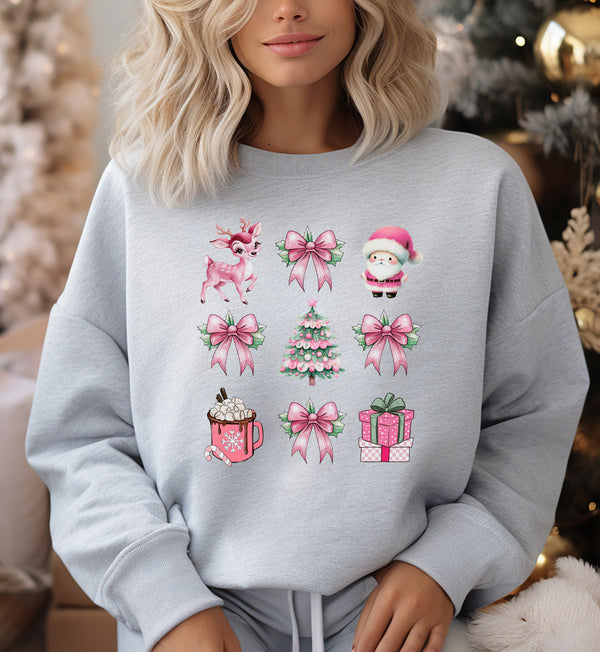 Pink Christmas Sweatshirt