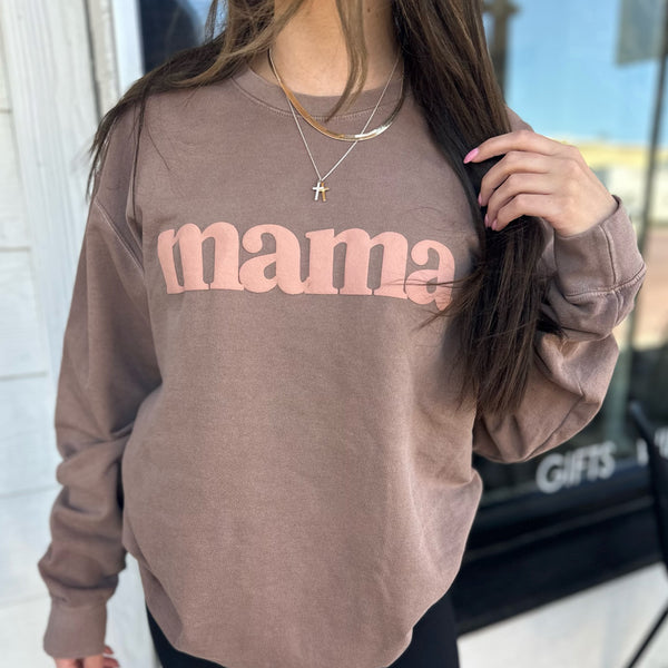 Mama Puff Cocoa Sweatshirt